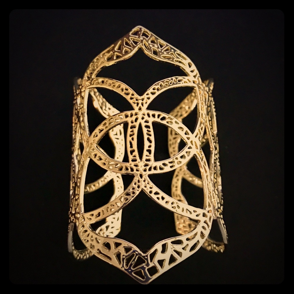 Kendra Scott Roni Cuff Bracelet in Gold