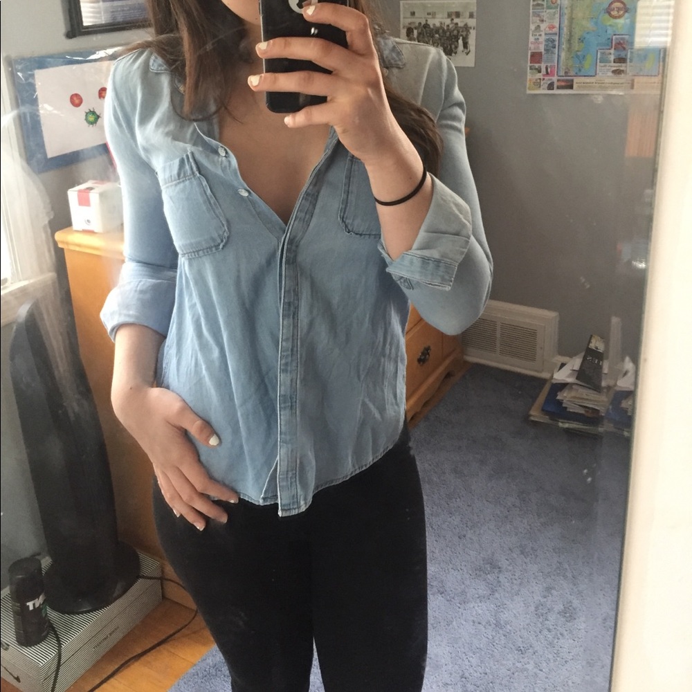 BDG Urban Outfitters Denim Button-Up