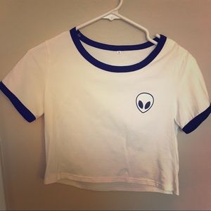 Alien Crop Top