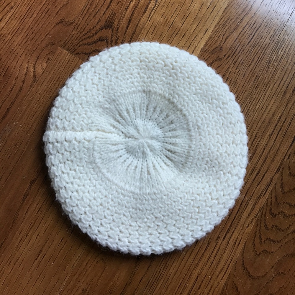 White Ralph Lauren Beret