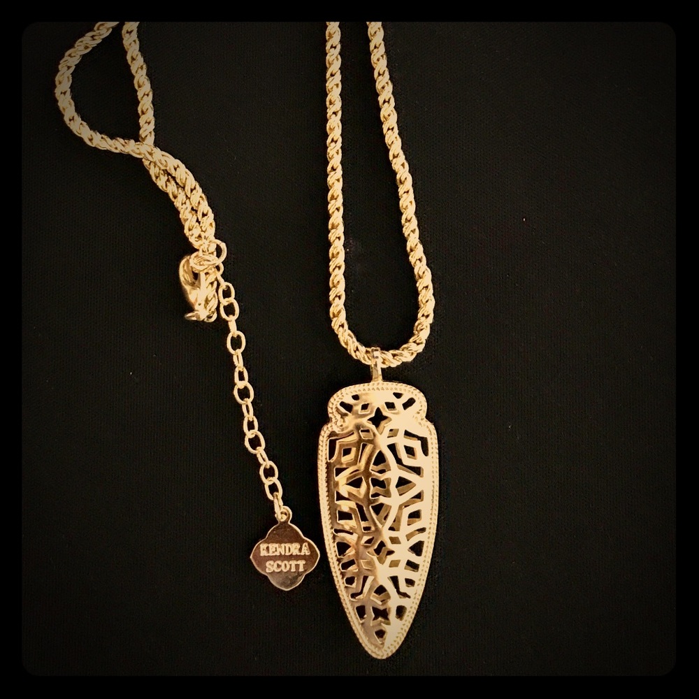 Kendra Scott Sienna Gold/Gold Necklace