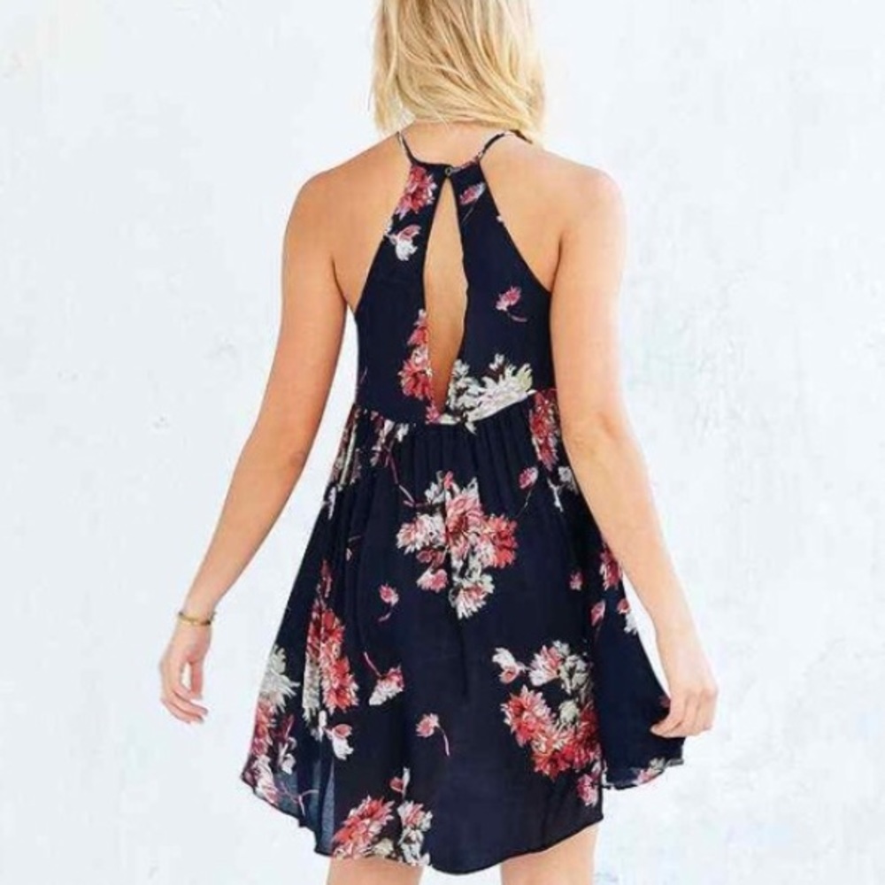 Floral print dress