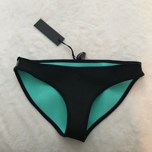 Reversible triangle swim bottoms never worn