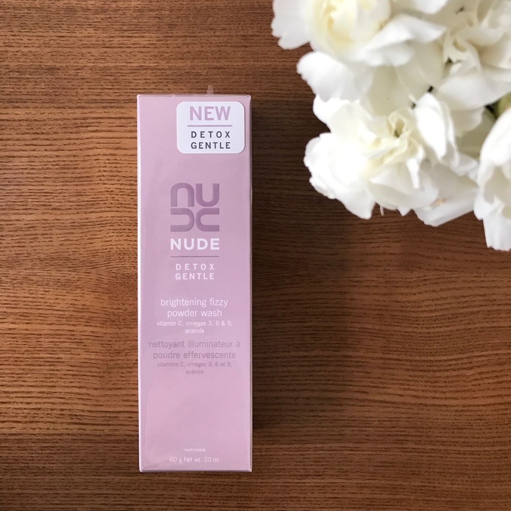 Brightening fizzy face wash