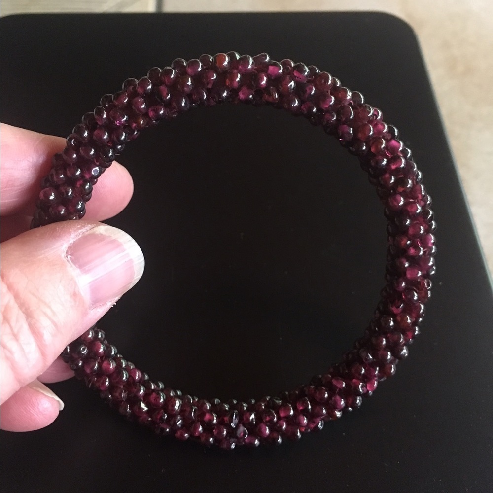 Vintage Genuine Garnet Bracelet