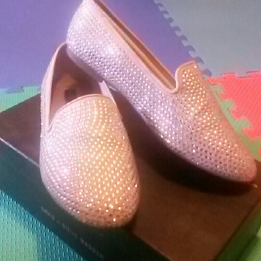 Steven Madden tan loafers