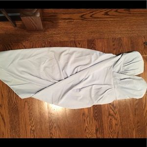 Sky Blue, Deep V Dress