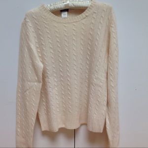 J.Crew Winter white sweater