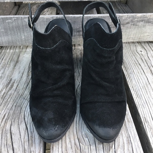 🌻Naughty Monkey Genuine Suede Sling-backs! NEW! - Picture 4 of 9