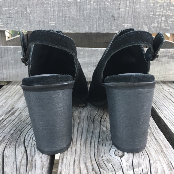 🌻Naughty Monkey Genuine Suede Sling-backs! NEW! - Picture 5 of 9