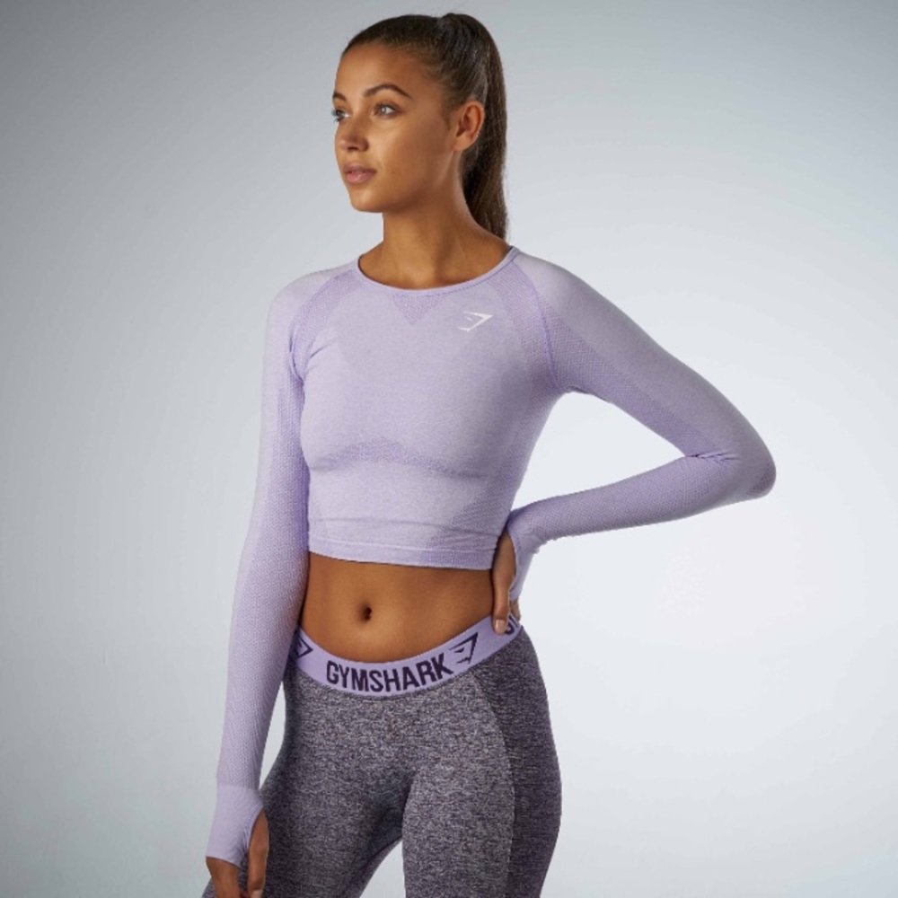 Gymshark seamless crop size small