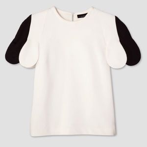 Victoria Beckham for Target Scallop Sleeve Top