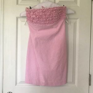 Lilly Pulitzer pink seer sucker dress