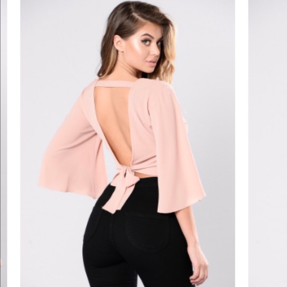 Blush top - Picture 2 of 2