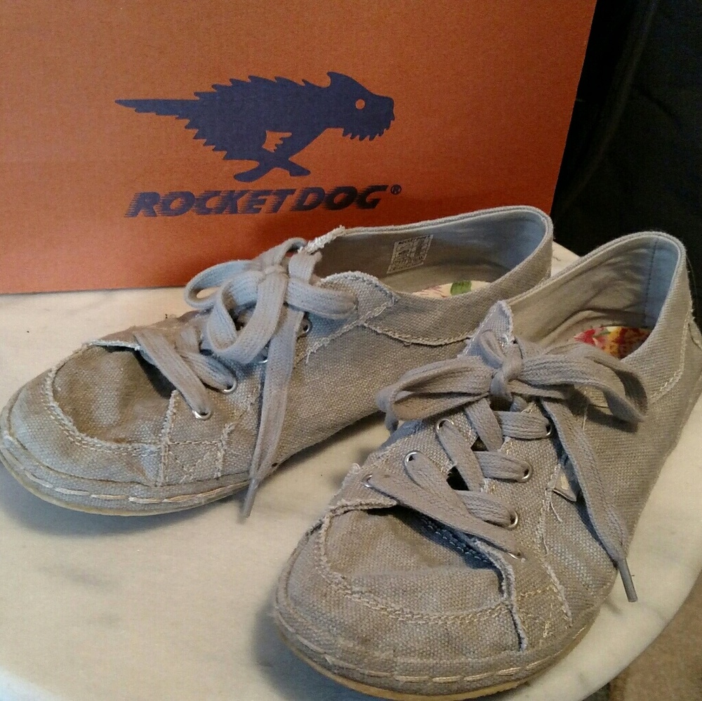 Grey canvas rocketdogs