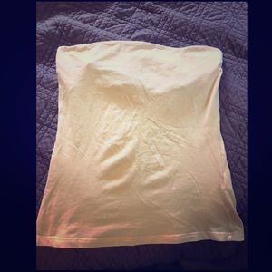 Peach h&m basics strapless tube top