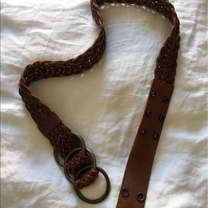Vintage leather belt