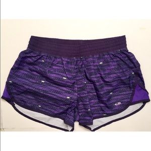 PURPLE Champion Duo Dry Athletic Shorts