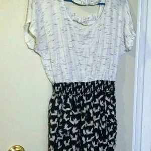 Medium fox print romper