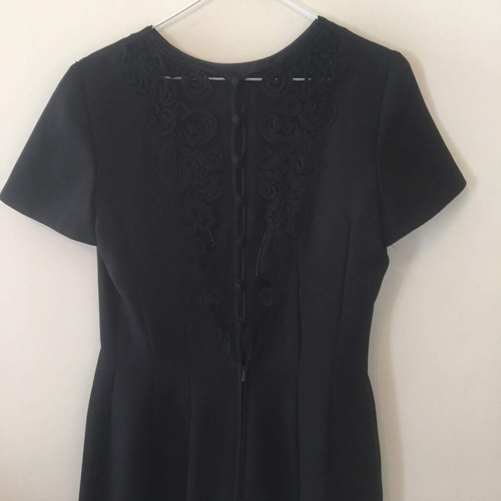 Black lace dress