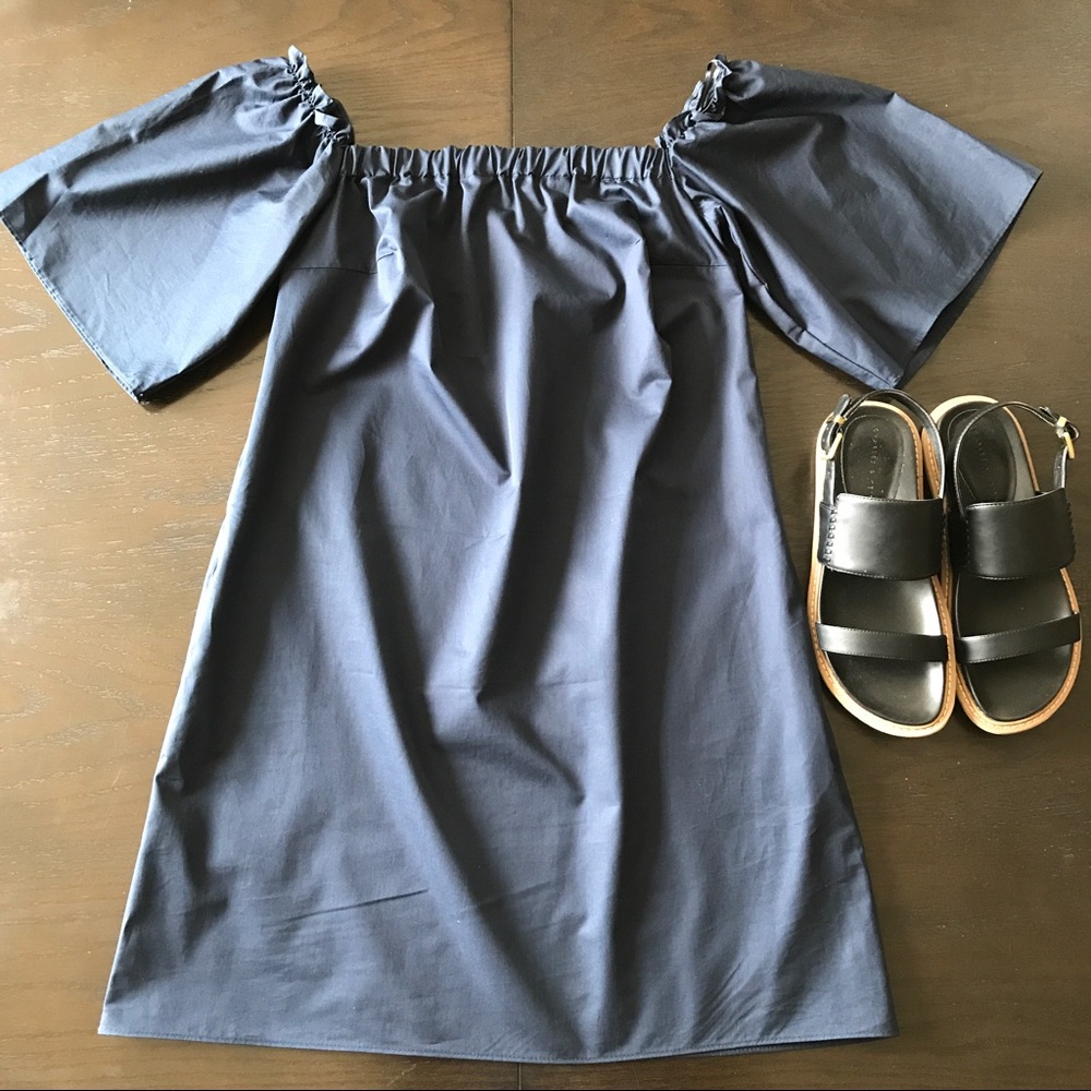 Off-the-shoulder dress