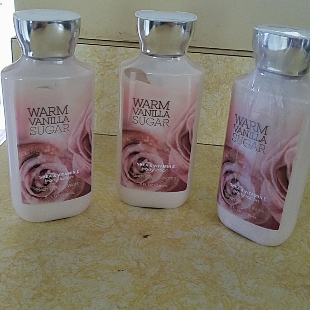 Bath and body lotion.