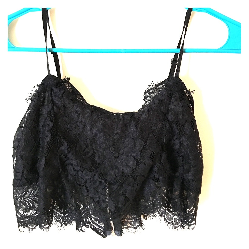 Sheer crop top