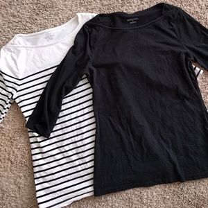 Merona Boatneck Tees Lot