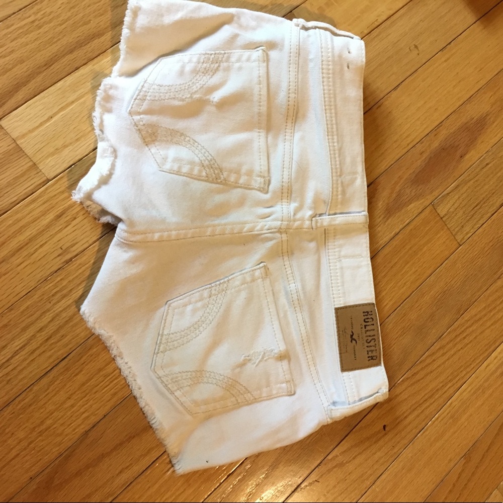 White Hollister Shorts