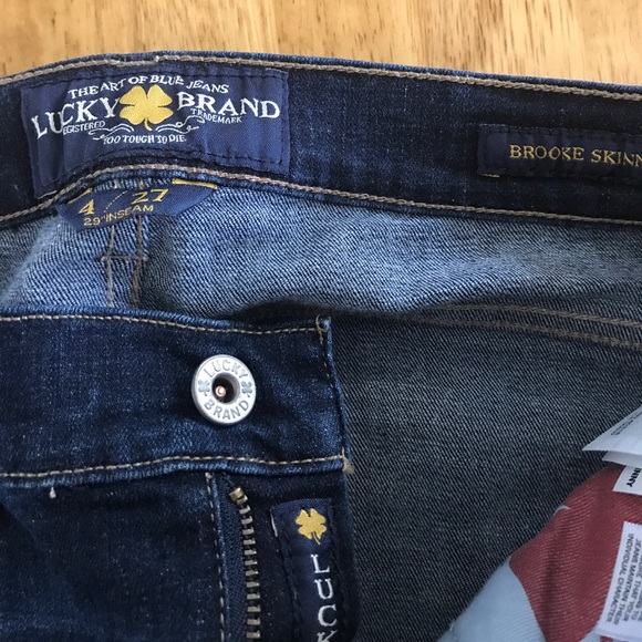 Lucky Brand Brooke Skinny Jeans-STRETCHY!! - Picture 3 of 4