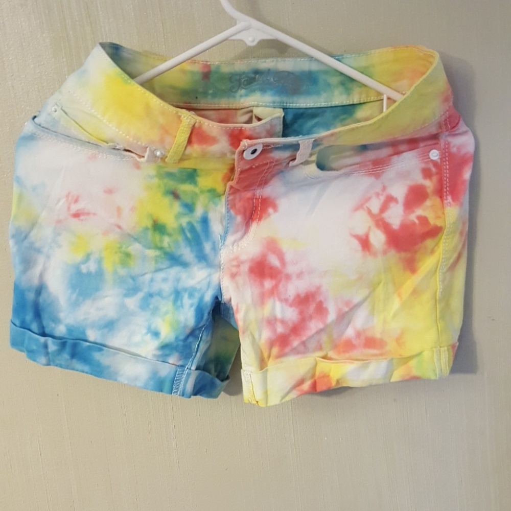 Tiedyed shorts