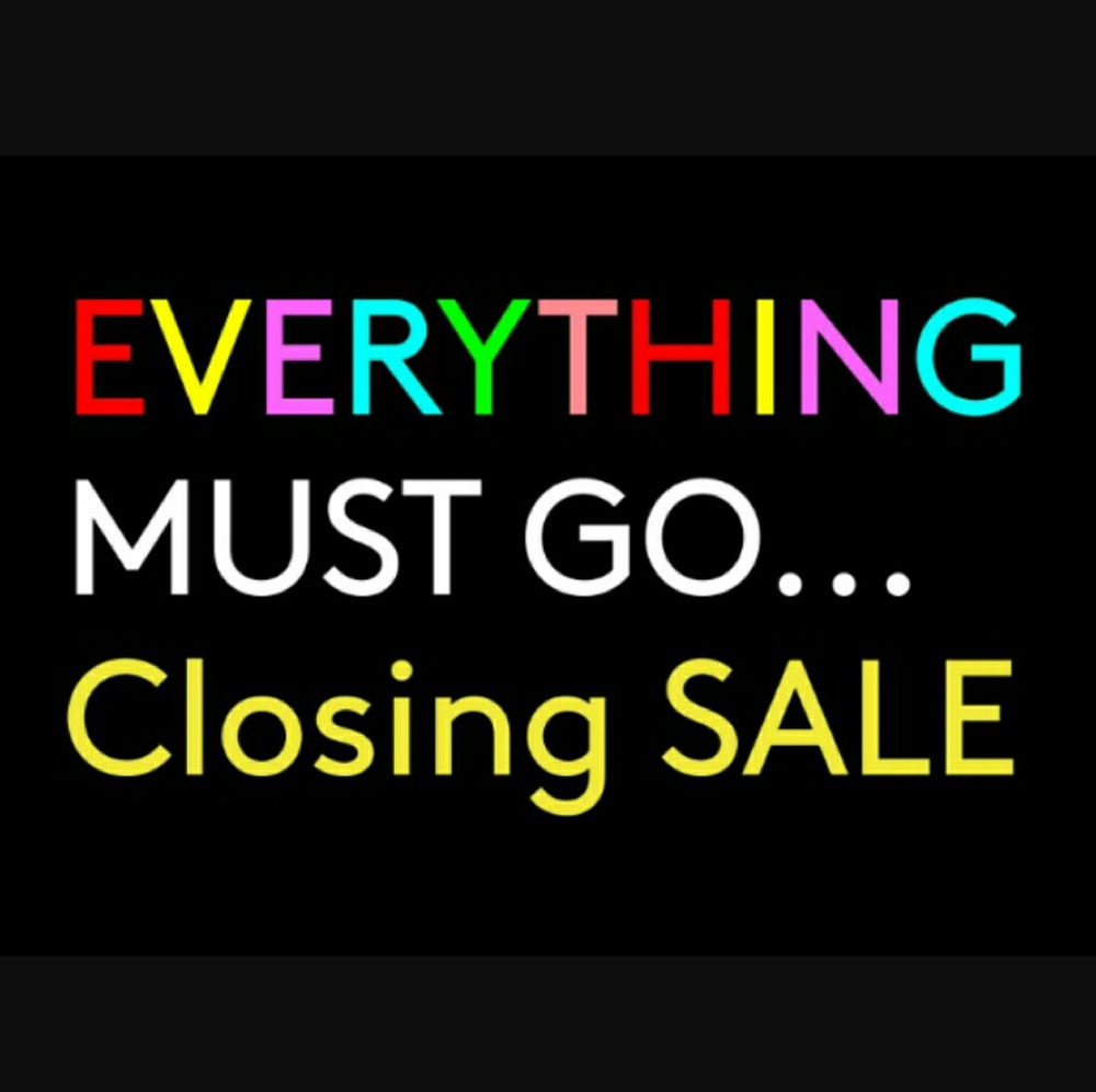 Moving Sale.  All Items Must Go