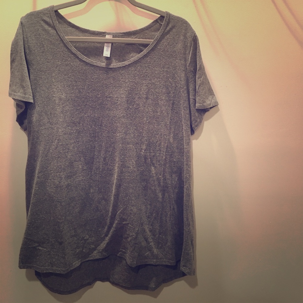 Lularoe Grey Classic Tee