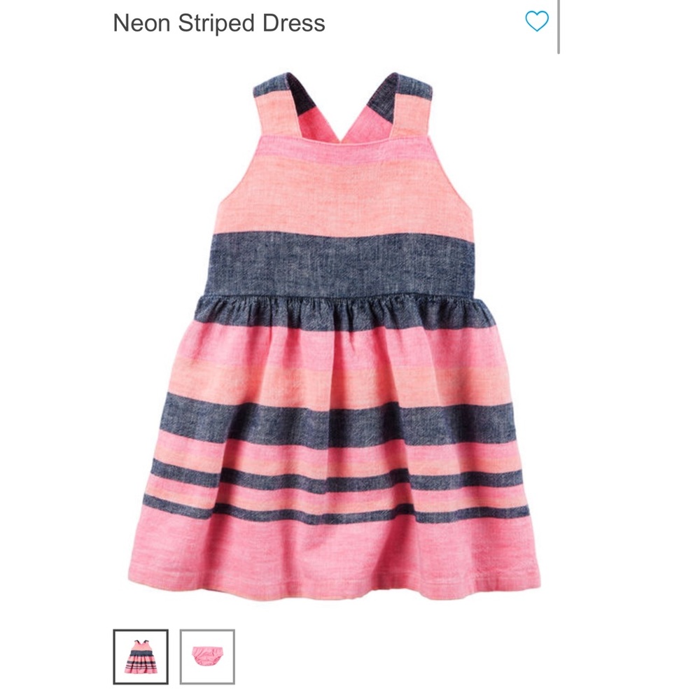 Carter's Baby G Dress 9M