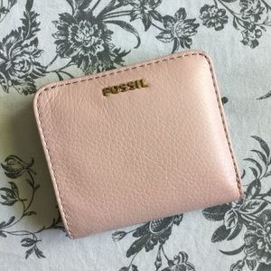 Pink Fossil Wallet