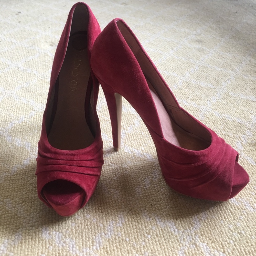 Aldo Red High Heels