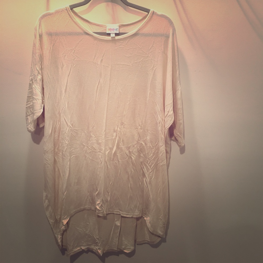 Lularoe Cream Irma Tunic