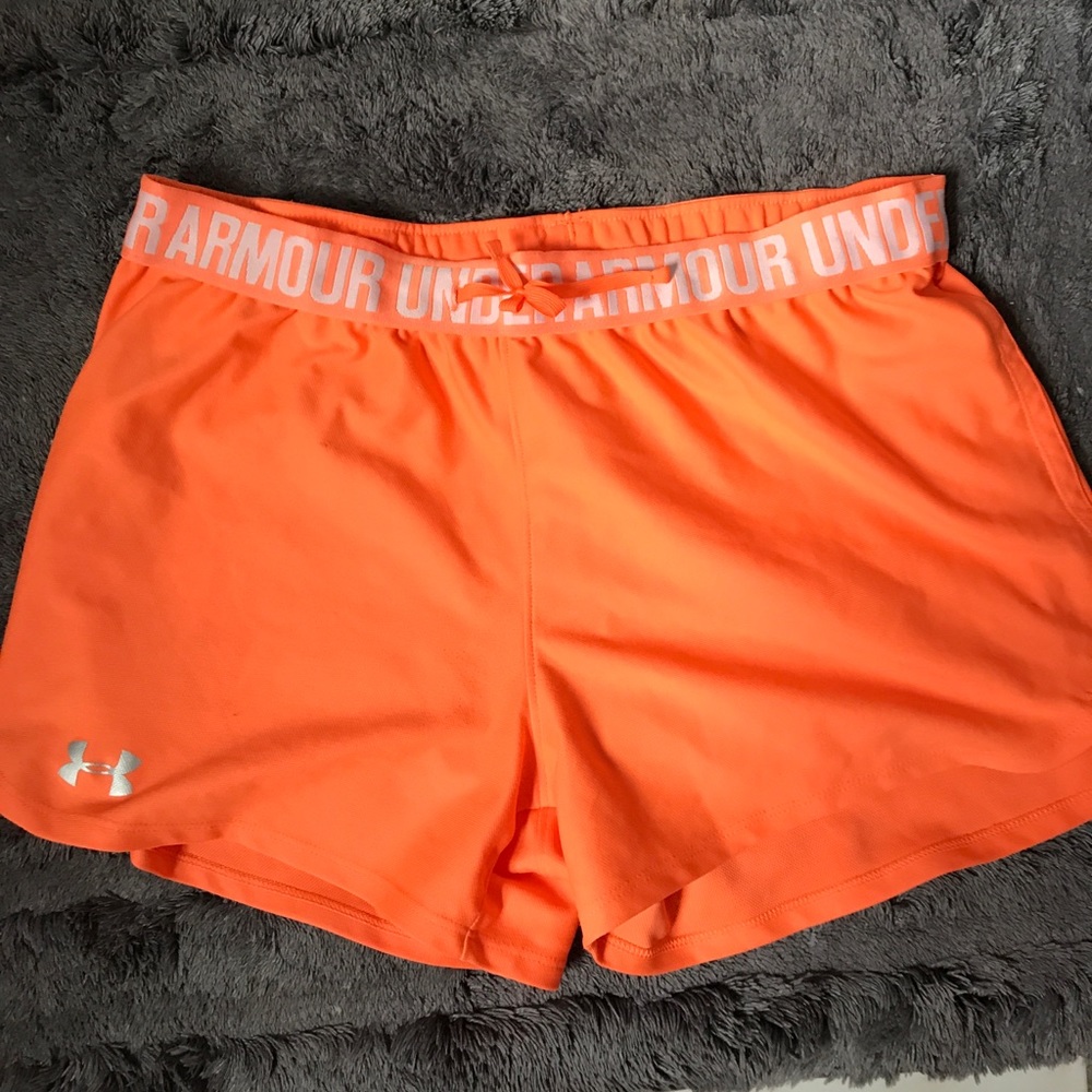 Under Armour girls mesh shorts