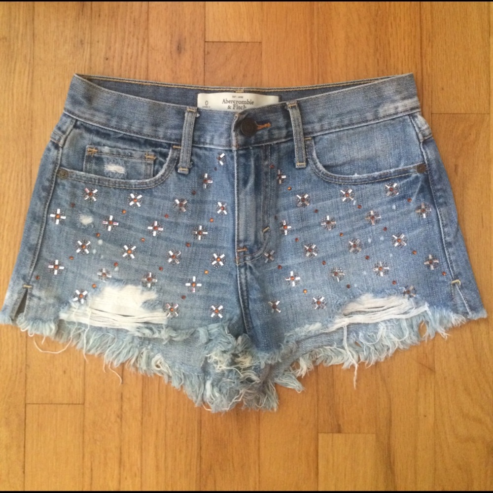 •Abercrombie & Fitch• Jean Shorts