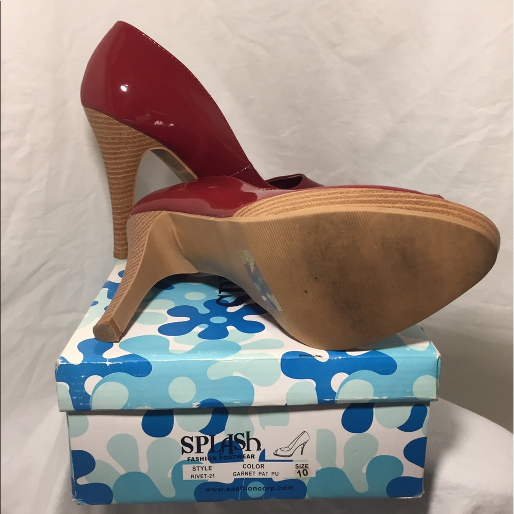 Peep Toe Heels - Picture 5 of 5