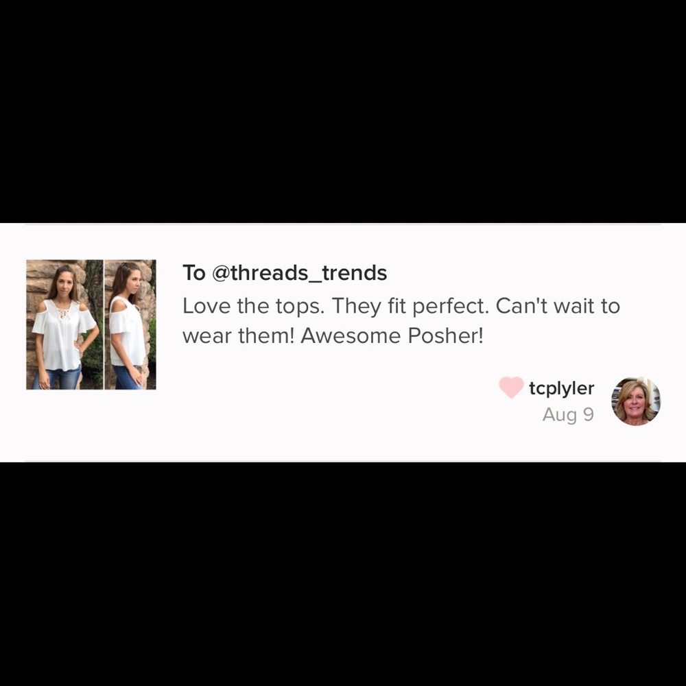 🌸Carmen Cold Shoulder Lace Up Blouse - Picture 4 of 4