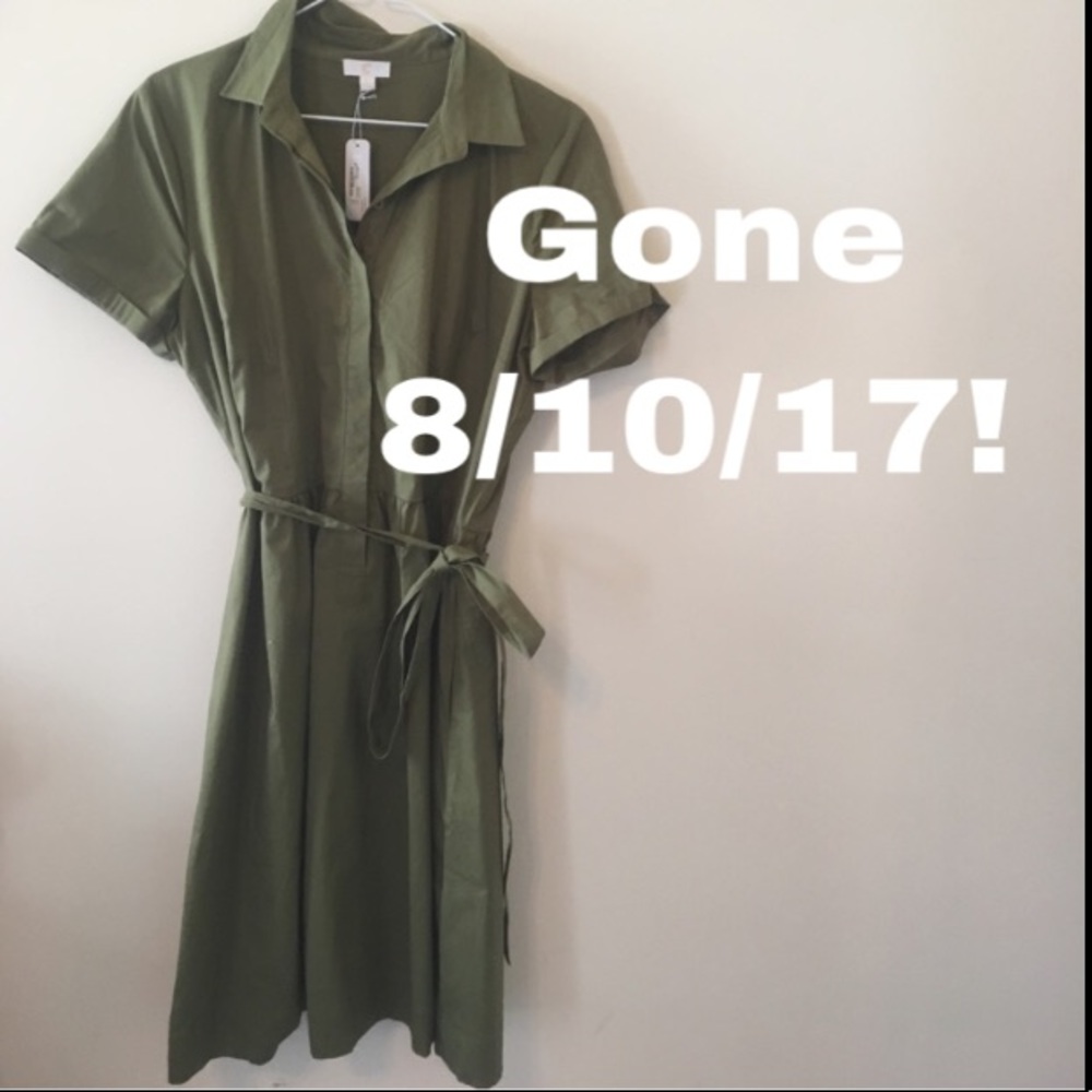 Olive green dress *4 days left