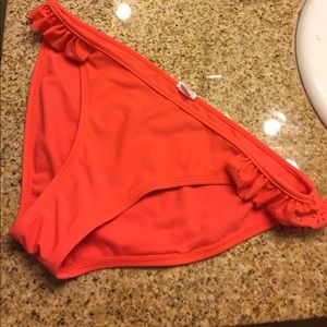 Orange bikini bottoms