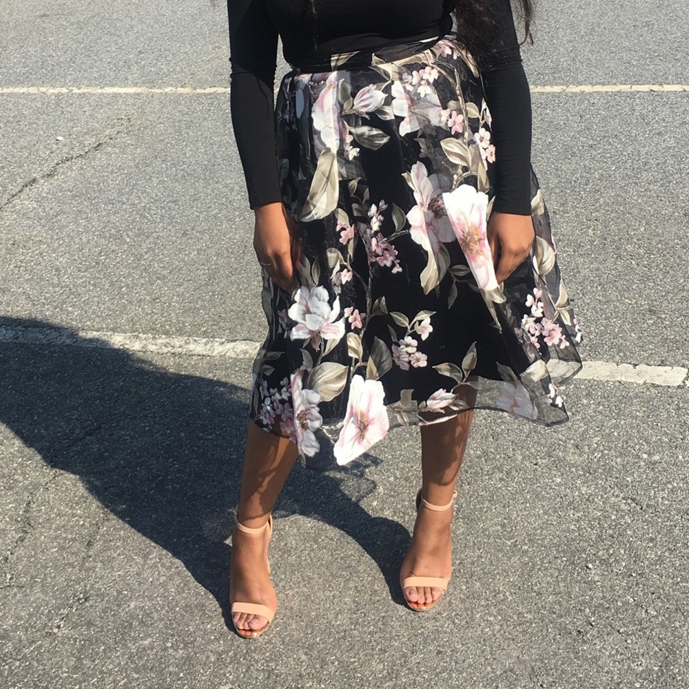 Floral Skirt