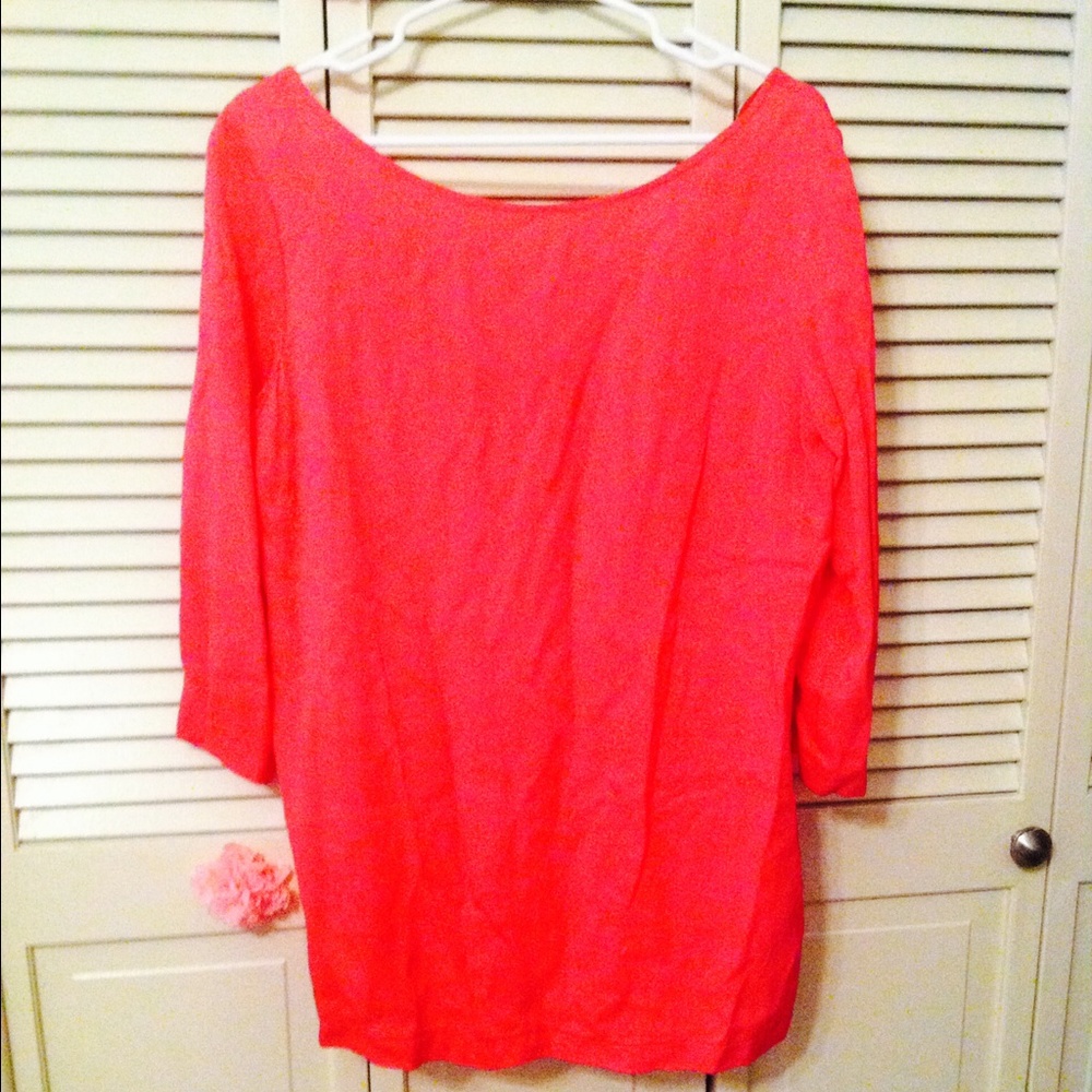 Cute Mango's hot pink tunic💕 Never worn/NoTags