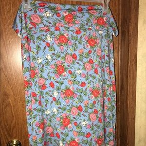 LuLaRoe Azure skirt 3XL