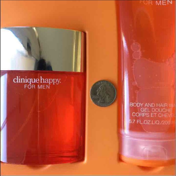 94 off Clinique Other Clinique HAPPY cologne/body hair wash gift set