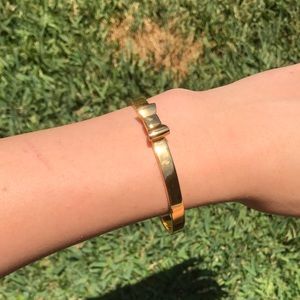 SOLD Kate Spade Gold Bow Bracelet