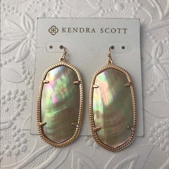 Sold on Merc-Kendra Scott Danielle brown MOP - Picture 1 of 7
