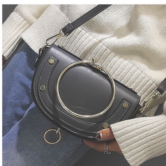 🆕 Penelope O Ring a Buckle Mini Crossbody Handbag - Picture 5 of 8